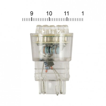 mcs - Ampoule à LED de feu arrière - Double filament - Clair - MCS