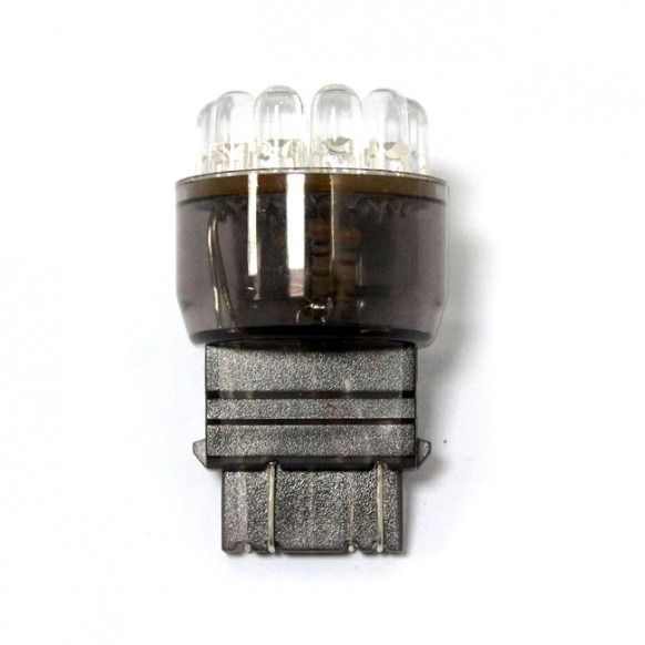 mcs - Ampoule à LED de feu arrière - Double filament - Rouge - MCS