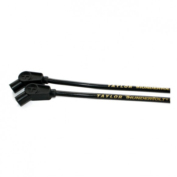 taylor - Fils de bougies Thundervolt-50 - 8,2 mm - Harley-Davidson Touring de 2009 à 2016 - Noir - TAYLOR