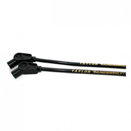 taylor - Fils de bougies Thundervolt-50 - 8,2 mm - Harley-Davidson Touring de 2009 à 2016 - Noir - TAYLOR