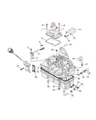 Standard Co, transmission neutral switch 71-E73 FL, FX (NU)