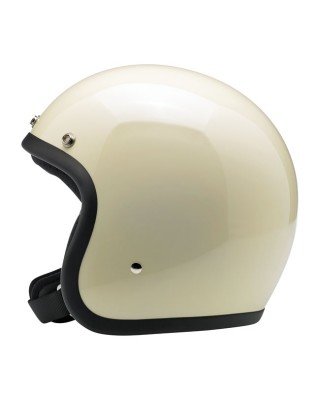 Biltwell Bonanza helmet Gloss vintage white