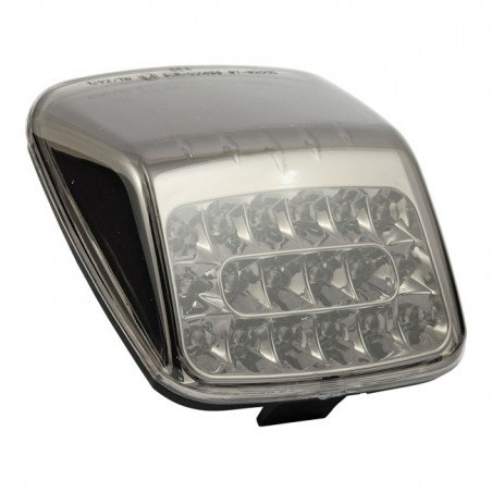mcs - Feu arrière à LED - Homologué ECE - Harley-Davidson V-Rod de 2002 à 2011 - Fumé - MCS