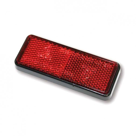 mcs - Catadioptre B-Seen - Rectangle - 91,5 x 36 mm - Rouge - MCS