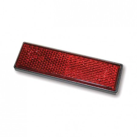 mcs - Catadioptre B-Seen - Rectangle - 94 x 28 mm - Rouge - MCS