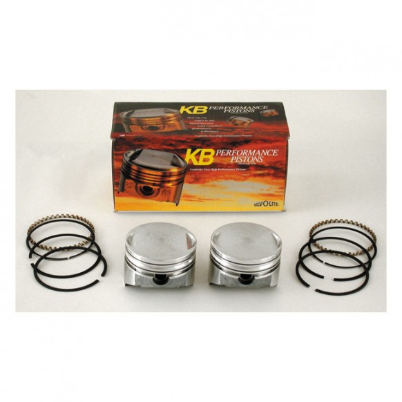 kb performance - Kit de pistons standard - Taille OEM - Ratio 9:1CR - Harley-Davidson Sportster XL1200 à partir de 1988 - KB-P
