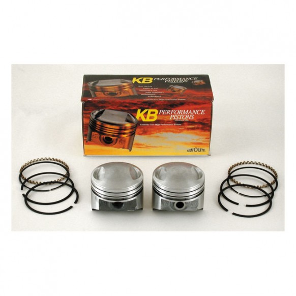 kb performance - Kit de pistons - Taille OEM + 0.040" - Ratio 8:1CR - Harley-Davidson avec moteur Shovelhead 1340CC de 1979 à 