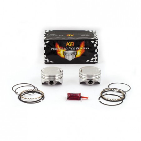 KB Performance, 1340 Evo B.T. forged piston kit. +.010" 84-99 1340cc Evo B.T. (NU)