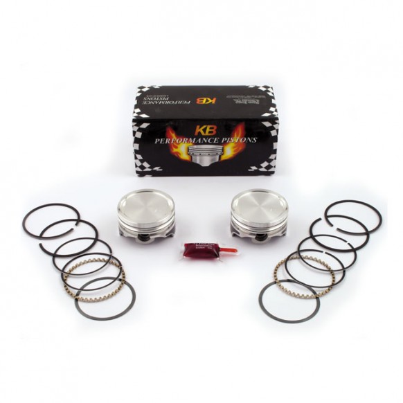 kb performance - Kit de pistons - Taille OEM + 0.010" - Ratio 10:1CR - Harley-Davidson Sportster XL883 à partir de 1986 - KB-P
