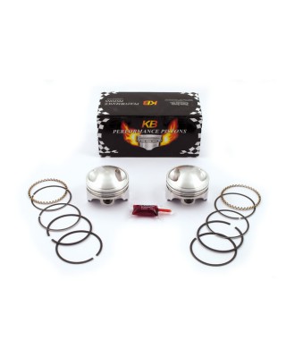 kb performance - Kit de pistons - Taille OEM + 0.020" - Harley-Davidson Big Twin de 1948 à 1984 avec cylindre Big Bore - KB-PE