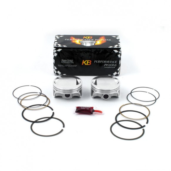 kb performance - Kit de pistons - Taille OEM + 0.030" - Ratio 9.5:1CR - Harley-Davidson avec moteur Twin Cam 88CI de 1999 à 20