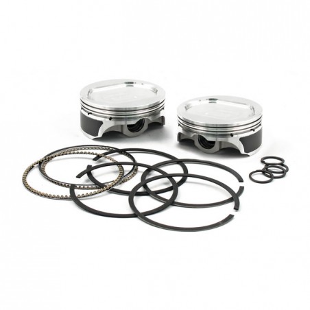 kb performance - Kit de pistons standard - Taille OEM + 0.030" - Ratio 9.5:1CR - Harley-Davidson avec moteur Twin Cam 110CI de 