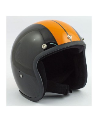 BANDIT HELMET JET RACE BLACK/ORANGE