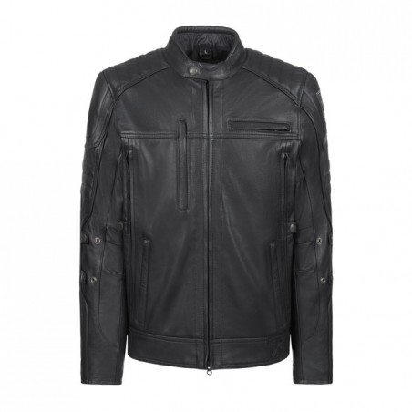 John Doe Technical Leather jacket with XTM black