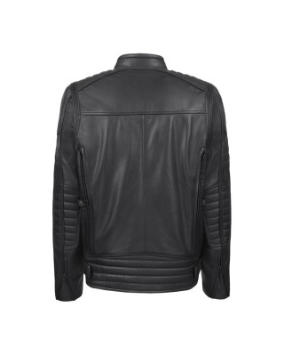John Doe Technical Leather jacket with XTM black