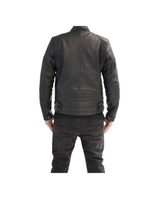 John Doe Technical Leather jacket with XTM black