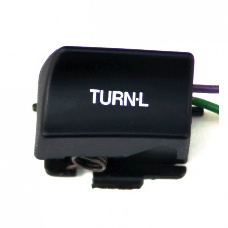 Left turn, handlebar switch. Black 82-95 H-D (NU)