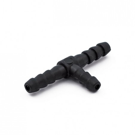 mcs - Kit de connecteurs en T - Pour durite d'huile de 5,95 mm - Noir - MCS