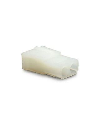 NAMZ, AMP/TE connector. White, plug, 2-pins