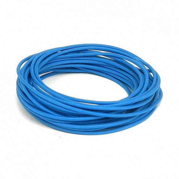 mcs - Fil électrique recouvert - 7,62 mètres - Universel - Bleu - MCS