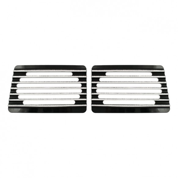 covingtons - Grilles de haut-parleurs de sacoches Finned - Diamond Cut - COVINGTONS