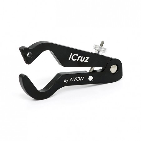 Avon ICruz throttle lock black anodized For 1.25" (25.4mm) diameter grips & larger