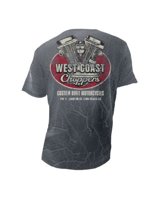 WCC Panhead vintage T-shirt navy