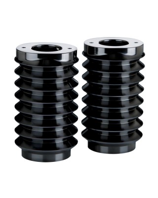 RETRO FORK BOOTS, BLACK 86-13 FLHT 06-13 FLHX(NU)