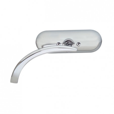 NESS MINI OVAL CHROME MIRROR