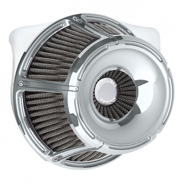 NESS SLOT TRACK INVERTED AIR CLEANER KIT CV carb: 93-06 all B.T. Delphi inj.: 01-15 Softail 04-17 Dyna (excl. 2017 FXDLS) 02-07