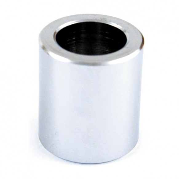 mcs - Entretoise d'axe de roue de 3/4" de diamètre - 32,3 mm de long - Chrome - MCS