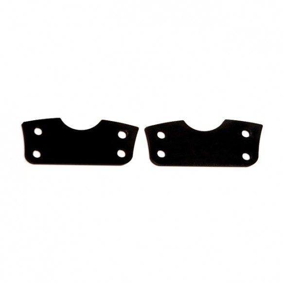 Cycle Visions front fender risers 21" wheels, black 14-20 Touring