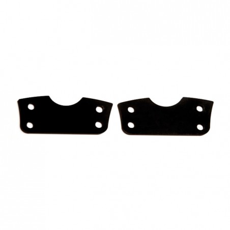 Cycle Visions front fender risers 21" wheels, black 14-20 Touring