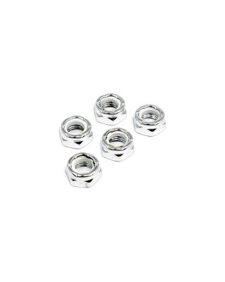 gardner-wescott - Écrous freins 6 pans étroits - 7/16"-14 - Chrome - Pack de 25 - GARDNER-WESTCOTT