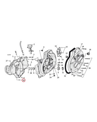 jims - Dowel pin. case to case/cyl - JIMS