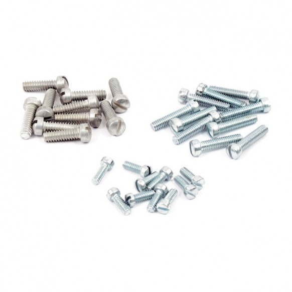 samwel - Kit de vis de levier d'axe de papillon - OEM 032, 024, 011 - Harley-Davidson SV - Zinc - SAMWEL