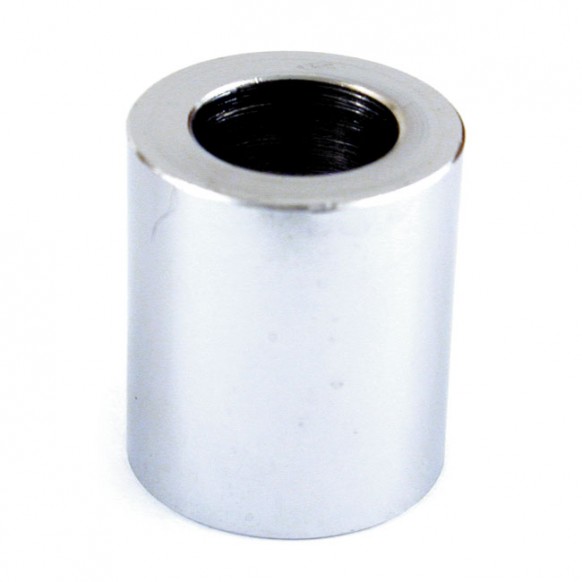 mcs - Entretoise d'axe de roue de 3/4" - 36,4mm de long - Chrome - MCS