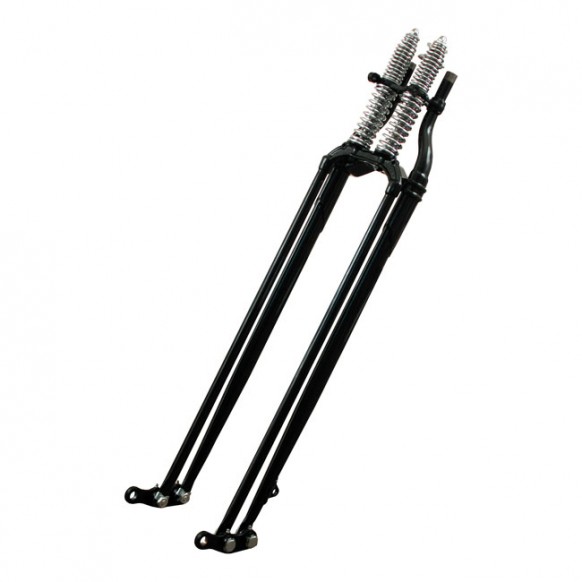 samwel - Fourche Springer - 31" de long - Harley-Davidson UL & EL de 1936 à 1946 - Noir - SAMWEL