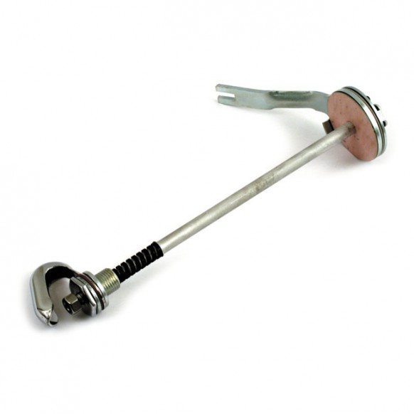samwel - Amortisseur de direction de fourche Springer - Harley-Davidson Big Twin avec fourche Springer - Chrome - SAMWEL