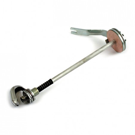 samwel - Amortisseur de direction de fourche Springer - Harley-Davidson Big Twin avec fourche Springer - Chrome - SAMWEL