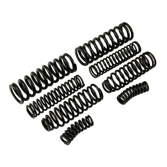 samwel - Ressorts de fourche Springer - Harley-Davidson Big Twin de 1936 à 1945 & WLC de 1942 & 1943 - Noir - SAMWEL