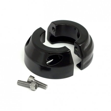 mcs - Collier de poignée d'accélérateur - Harley-Davidson à partir de 2008 avec accélérateur électronique - Noir - MCS