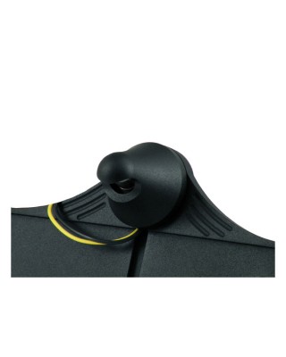 cpv - Support de plaque d'immatriculation avec éclairage Nipple - 143 x 210 mm (EU) - Harley-Davidson Softail de 1984 à 2007 
