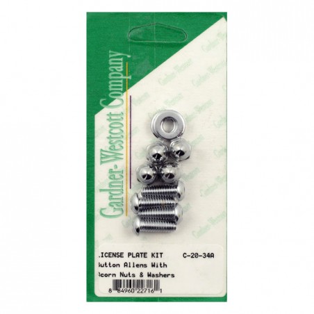 gardner-wescott - Kit de montage pour plaque mineralogique gw - GARDNER-WESTCOTT