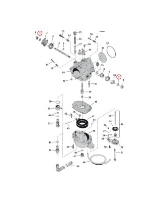 S&S LOCKWASHER, THROTTLE SHAFT