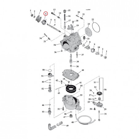 S&S SPRING, THROTTLE RETURN