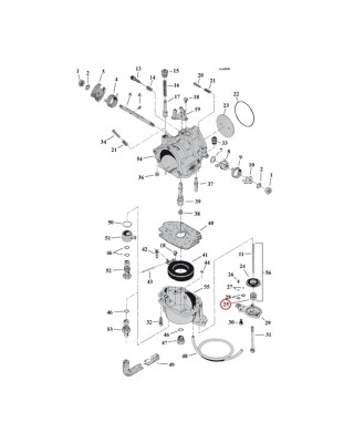 S&S SPRING, DIAPHRAGM ACC PUMP