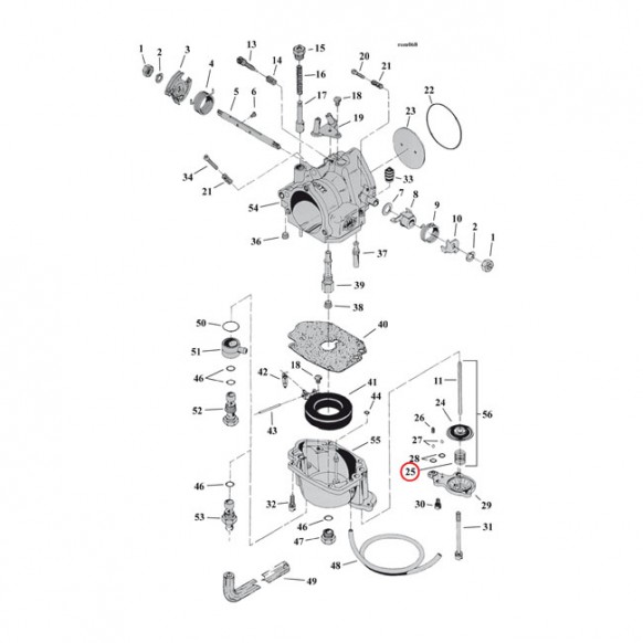 S&S SPRING, DIAPHRAGM ACC PUMP