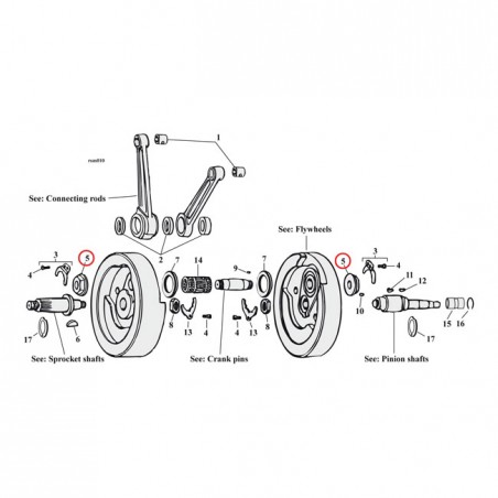 jims - Crankpin nuts - JIMS