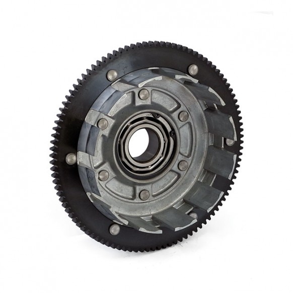 CLUTCH SHELL & SPROCKET 98-06 B.T. (EXCL. 2006 DYNA)(NU)